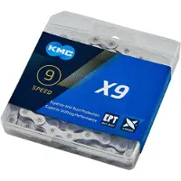 Kmc X9 EPT 114 Link 9V Dark Silver Chain