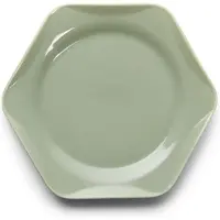 Essenza Sculpture Gebaksbord Ø 17 cm - Stone green