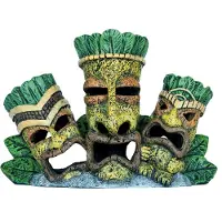 Superfish Aquarium Decoratie Tiki 3 Maskers 23 X 10 X 16 Cm