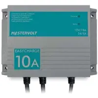 Mastervolt EasyCharge 10A-2 - Waterdichte acculader - 12V 24V - Groen