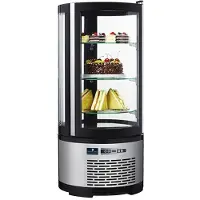 CaterCool Gebaksvitrine CaterCool 100L, 48 cm ?, H 103 cm, 230V / 150W