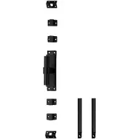 Intersteel Kruk-espagnolet links T-recht met stangenset 2 X 1245 mm zwart