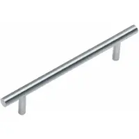 Intersteel meubelgreep/keukengreep ø10/96/146mm - RVS