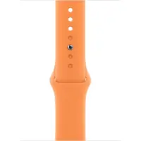 Apple Watch 42/44/45 mm Siliconen Horlogeband Sport Okergeel