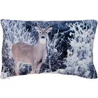 Clayre & Eef Kussen Incl. Vulling 35x50 - Grijs - Polyester, 100% Katoen