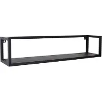 Loft42 Vegas Wandplank - Zwart- 90x20x20