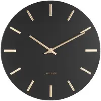 Karlsson Design wandklok 5821BK, zwart, , 30 cm