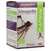 Mannavital Ashwagandha Platinum Vegacaps 60st