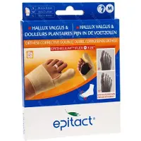 Epitact Corrigerende Hallux Valgus 'Knobbel' & Eelt Orthese voor Overdag Rechts Medium 1 St Verband(en)