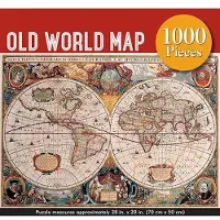 Peter Pauper Press Puzzel - Old World Map - 1000 st