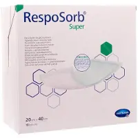 Hartmann RespoSorb Super Verband 20x40cm 6850246 10 St Compressen
