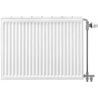 Stelrad Compact All In paneelradiator 40x90cm type 22 1121watt 4 aansluitingen Staal Wit glans 214042209