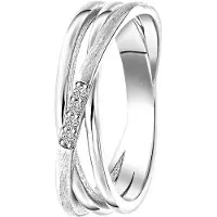 Lucardi Ring zilver