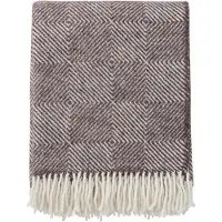 Klippan Gooseye plaid van wol 200 x 130 cm