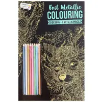 Craft Sensations Metallic kleurboek met kleurpotloden - Kleuren - Metalic - Potloden - Kleurtjes - Kleurpotloden - Ontspannen - Dier