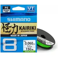 Shimano Kairiki 8 Mantis Green 0,16 mm 10,3 kg 150 m Braid