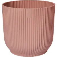 Elho Bloempot Vibes Fold - Kunststof - Delicaat Roze - Diam.25xh23cm