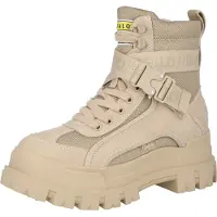 Buffalo Veterlaarsjes 'Aspha Com1' beige