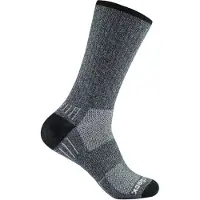 Wrightsock Adventure Crew Zwart Cushion Wandelsokken