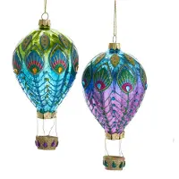 Kurt S. Adler Ornament Peacock kunststof h15 cm