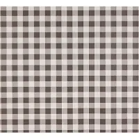 Dutch Wallcoverings Papierbehang ruitje - bruin/wit