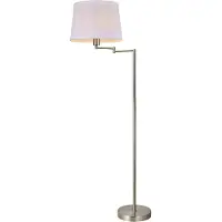 LumenXL Vloerlamp Andrea excl. lampenkap - chroom zilver