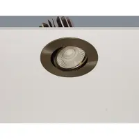 Artdelight Inbouwspot Venice 1 Lichts Small LED 2700K Dimbaar Mat Staal