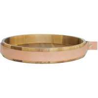 Tak Design serveerschaal Puka Wrap Me 30 x 5 cm hout naturel