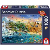 Adlibris - Legpuzzel - De wereld van de dieren - 1000 stukjes - Volwassenen - vanaf 12 jaar
