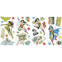 RoomMates muursticker Wonder Woman 91 x 176 cm vinyl 36 delig