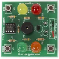 Whadda - Soldeerkit - DIY Madlab electronic kit - Whack A Mole reflexen en geheugen