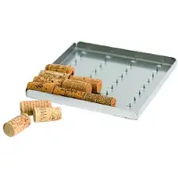 Balvi pannenonderzetter Bakus 20 x 18,3 x 1,5 cm RVS zilver