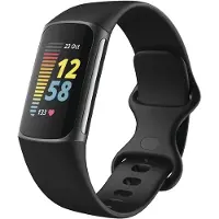 IMoshion Siliconen Sport bandje voor de Fitbit Charge 5 / 6 - Maat L - Zwart