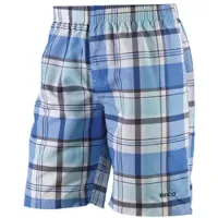 Beco zwemshort heren polyester blauw/wit