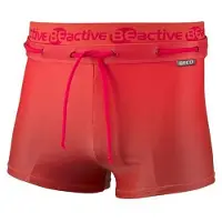 Beco zwemboxer BeActive heren polyamide/elastaan rood