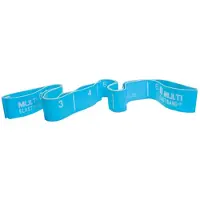 SVELTUS Multi Elastiband 20 kg 110 cm blauw + poster