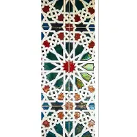Walplus Deur Decoratie Sticker - 12 Puntige Ster