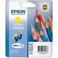 Epson T0324 inkt cartridge geel (origineel)