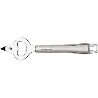 Paderno flessenopener 20,5 cm RVS zilver