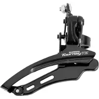 Shimano Dérailleur Avant 6/7 Vitesses Tourney Tz Fd-Tz510 Basculeur - Collier Haut Ø31,8 Mm - 48T
