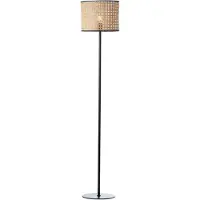 Brilliant Rotan vloerlamp Wiley