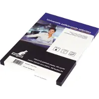 Kangaro etiketten - universeeel - zelfklevend -inkjet/laser/kopieer - 99,1x38,1mm - 100 vel - 14 stickers per vel