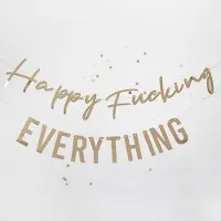 Ginger Ray Slinger Happy Fucking Everything - 2 x 1.5 Meter