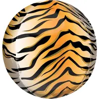 Amscan Folieballon Orb Tijger - 38 centimeter