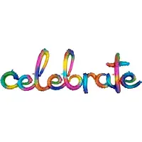 Amscan Folieballon Celebrate Multicolor - 149 cm