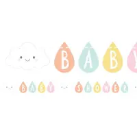 Haza Letterslinger Baby Shower Sunshine - 2.5m