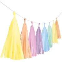 Amscan Tassel Slinger Multicolor Pastel - 3 meter