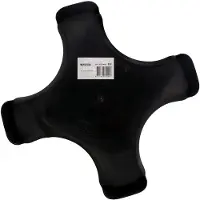 Nature - Regentonstandaard - H30,5 x Ø43,5cm - zwart - voor regenton 100L