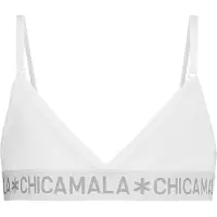 Muchachomalo Meisjes 1-pack triangle top effen