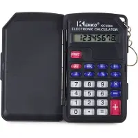 Kenko Mini Rekenmachine – Rekenmachine – Pocket Rekenmachine – Sleutelhanger – Calculator – Klein formaat - 9.5 cm x 5.5 cm x 1 cm